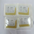 Absorbable medical collagen suture of surgical sewing material